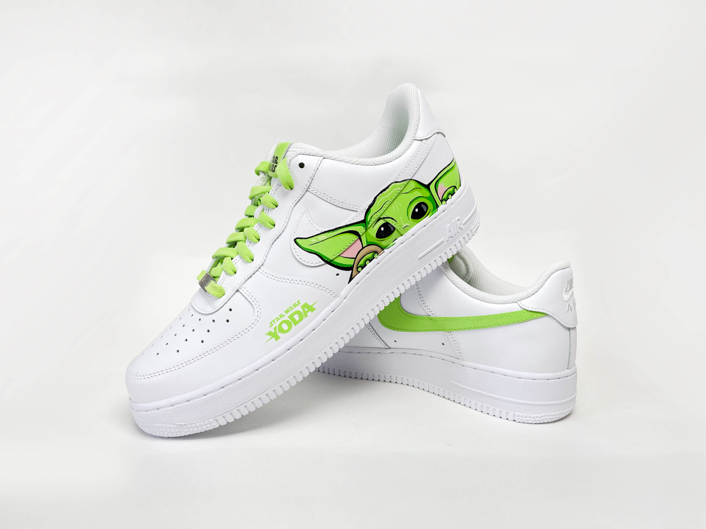 Кастом Nike Air Force Грогу