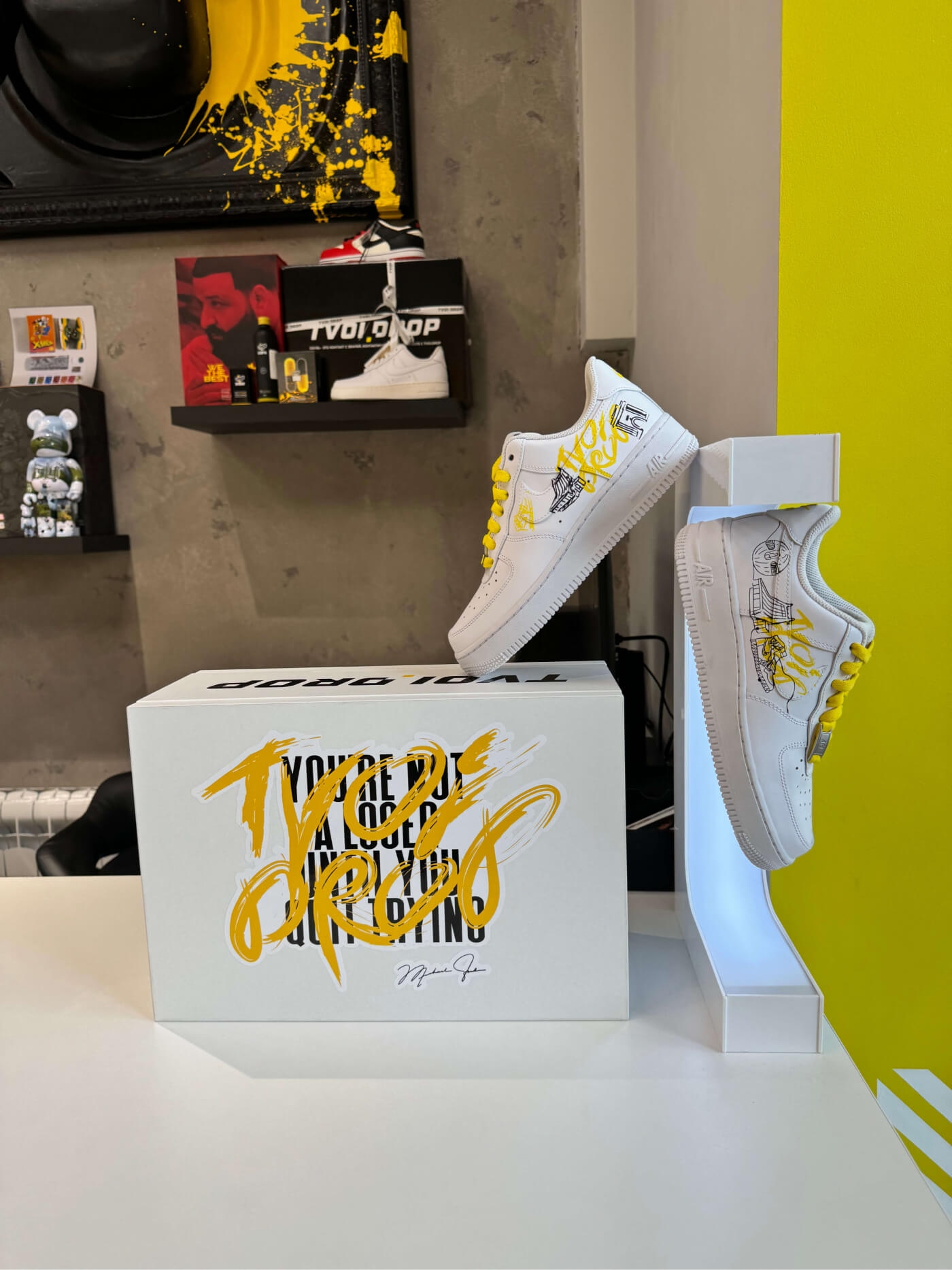 Nike Air Force 1 Tvoid. Drop Custom Sneakers