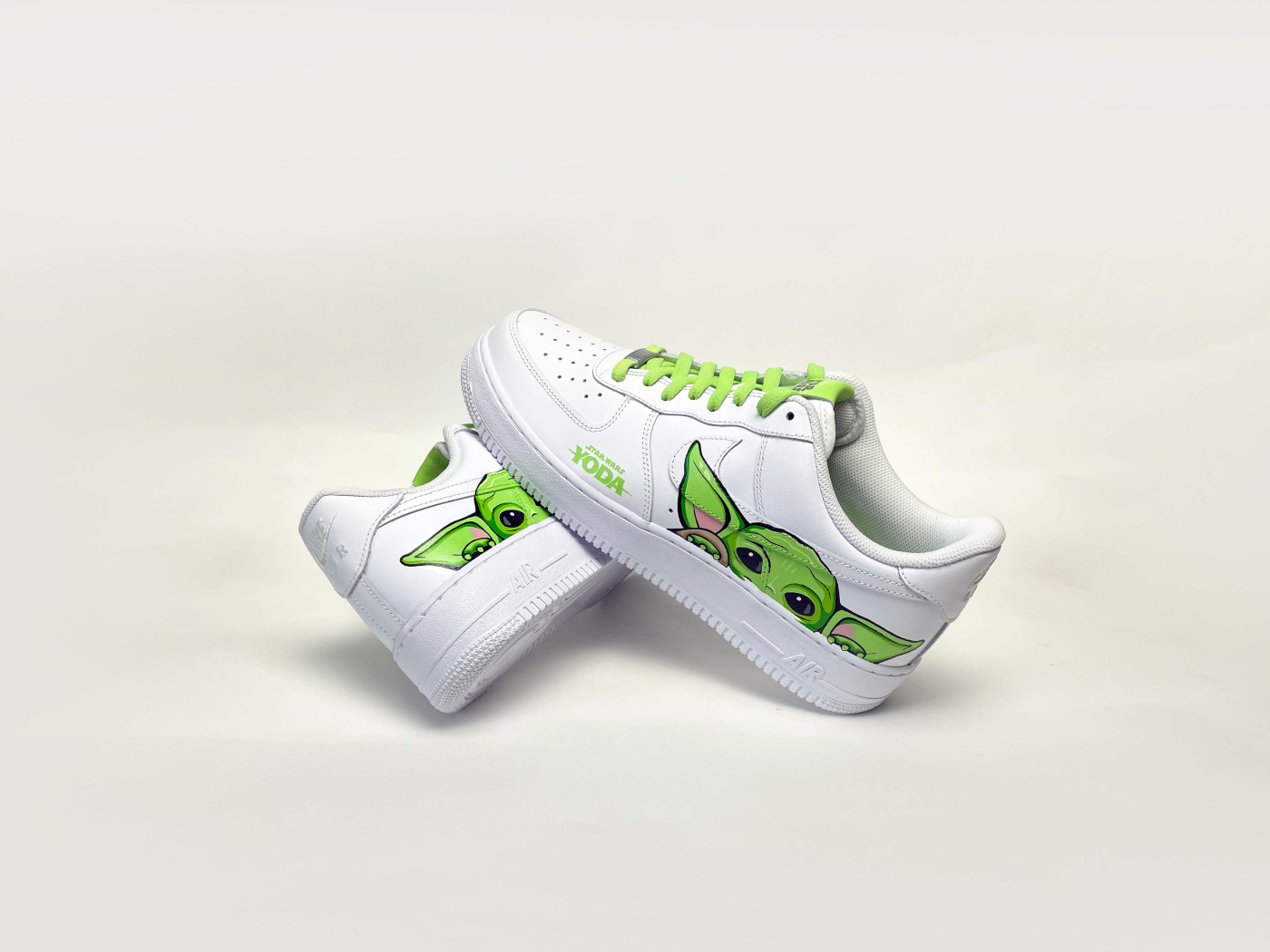 Кастом Nike Air Force Грогу